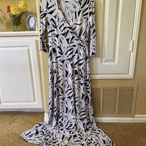 Maxi floral summer dress